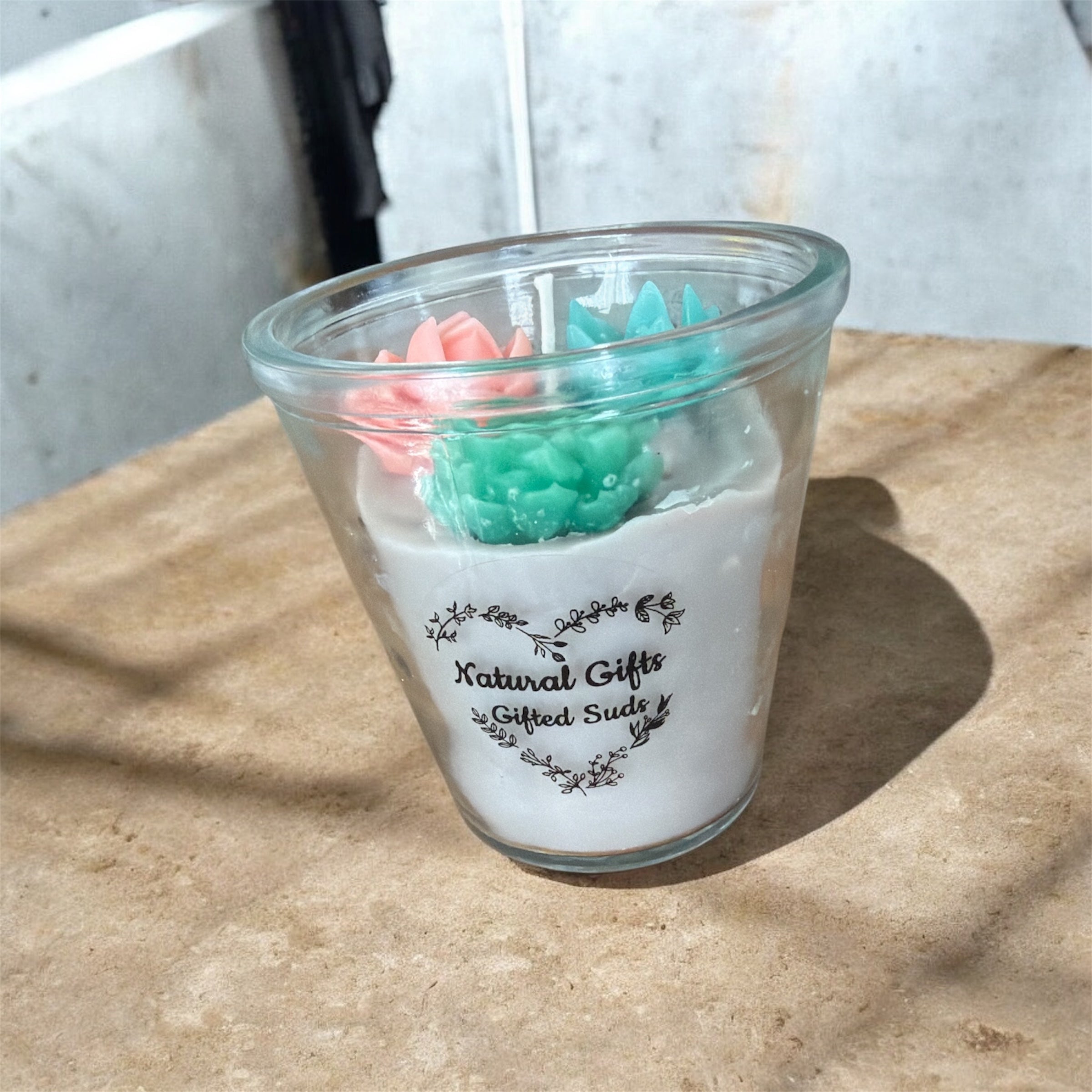 Succulent Soy Candle