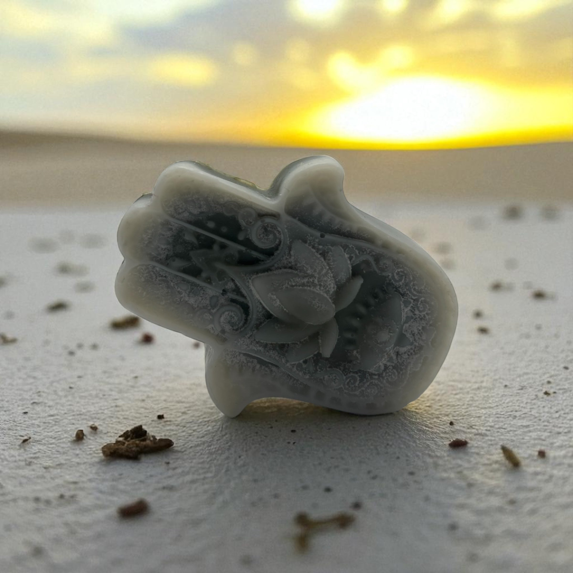 Hamsa hand protective soap