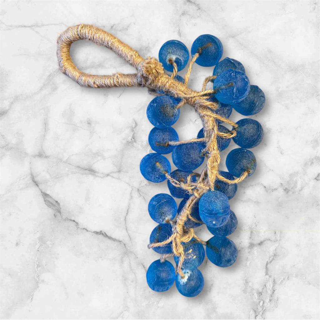 Grape Soap on a Rope with Lavender Lily Scent