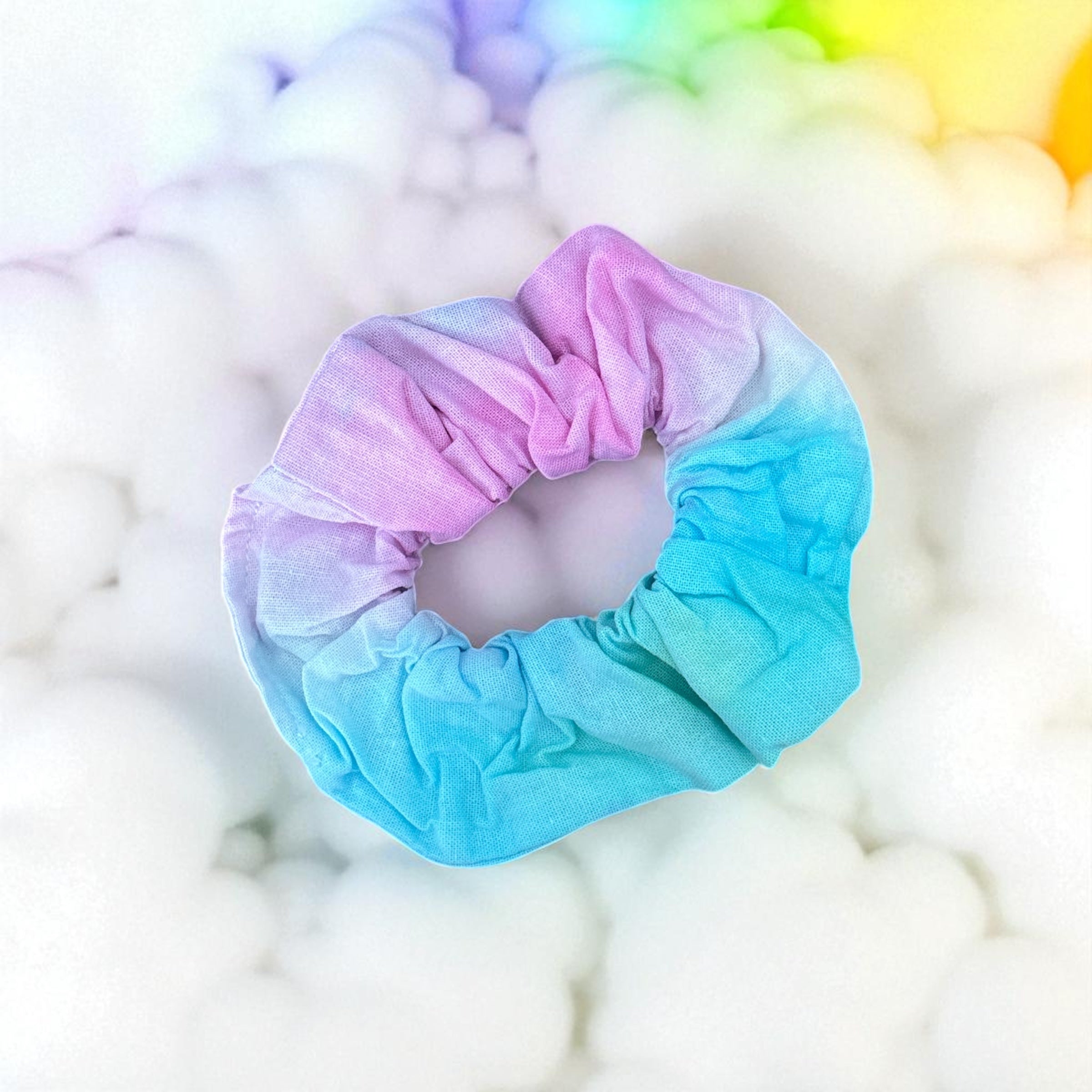 Tie-dye scrunchy