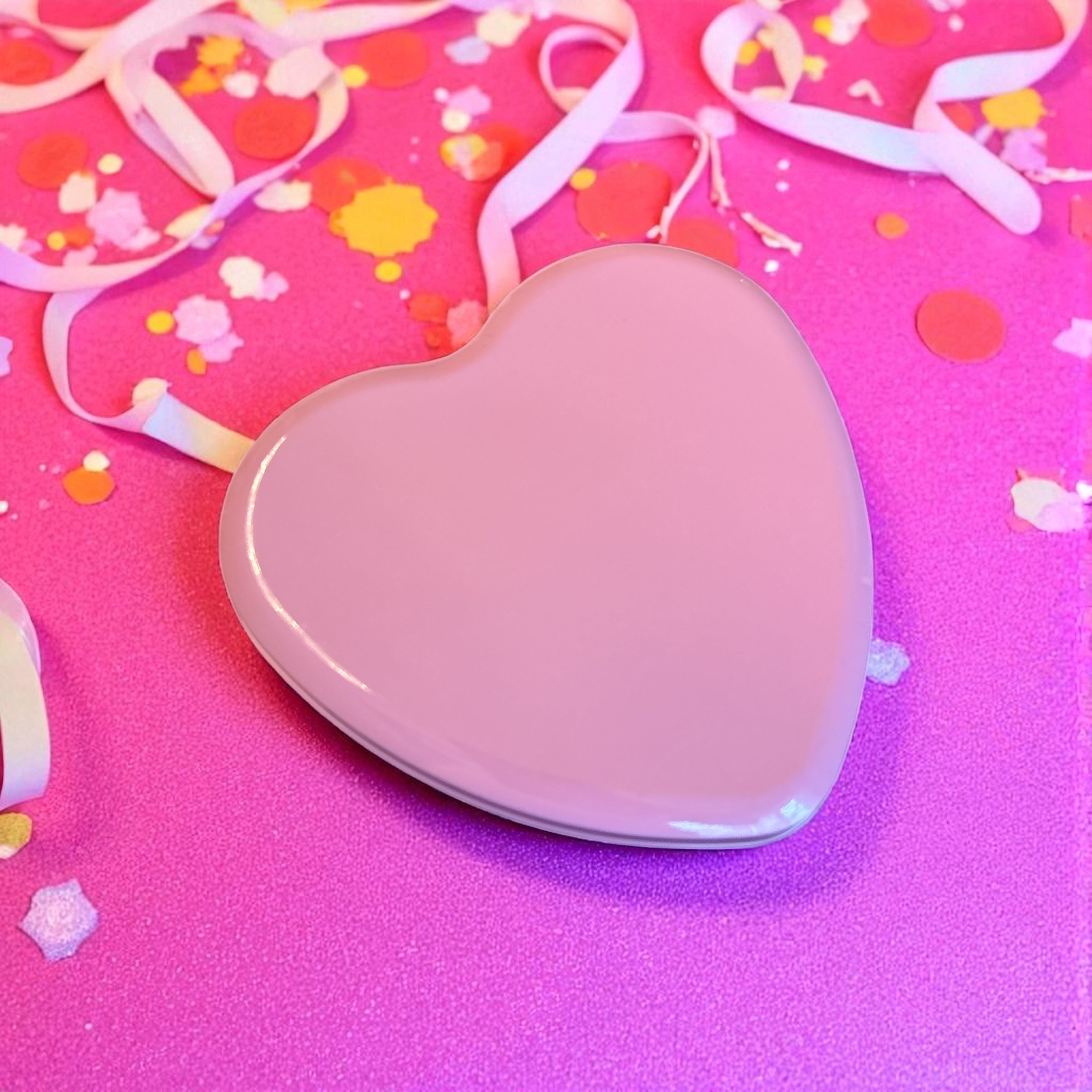 Flower Soaps in a Heart Shaped Tin