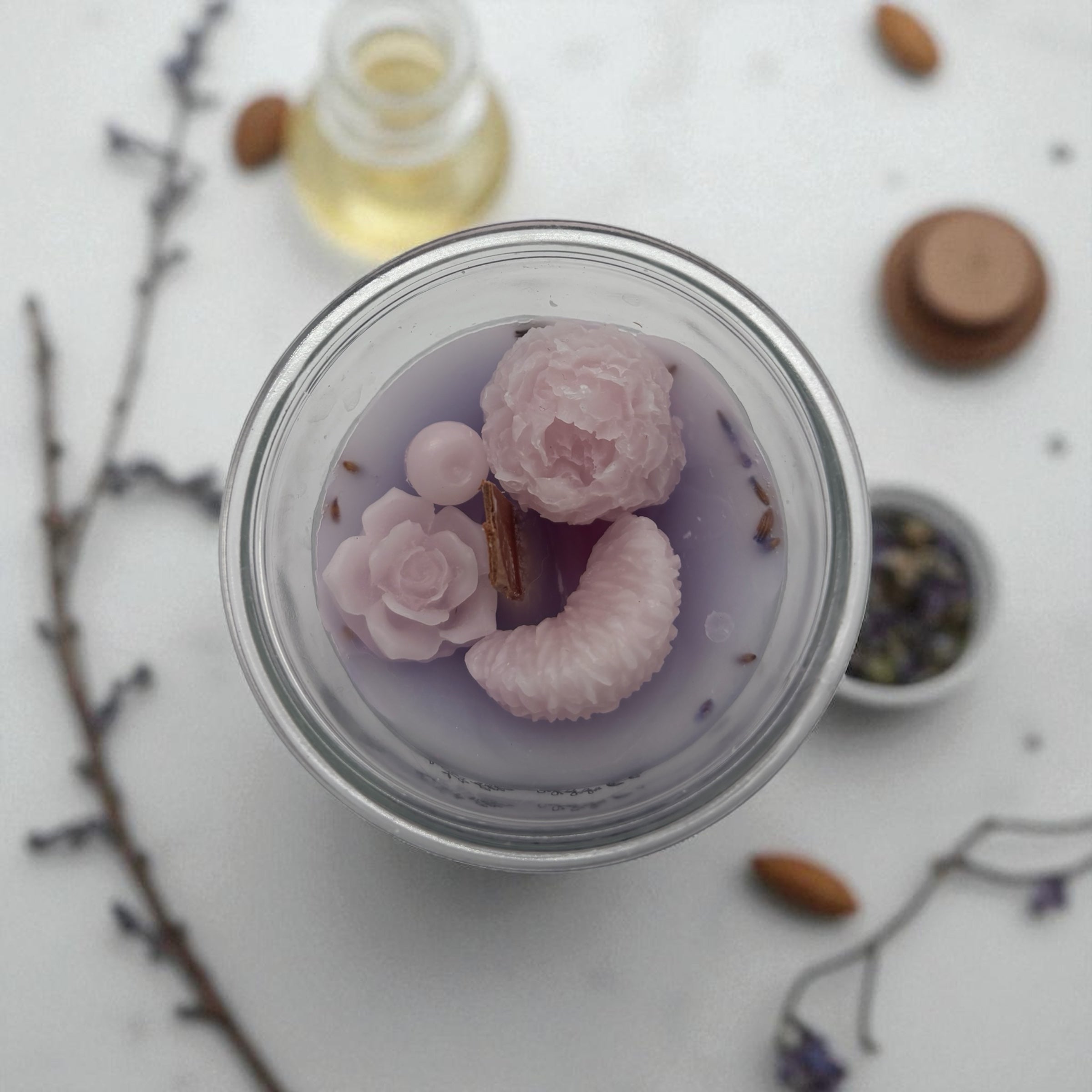 Lavender candle