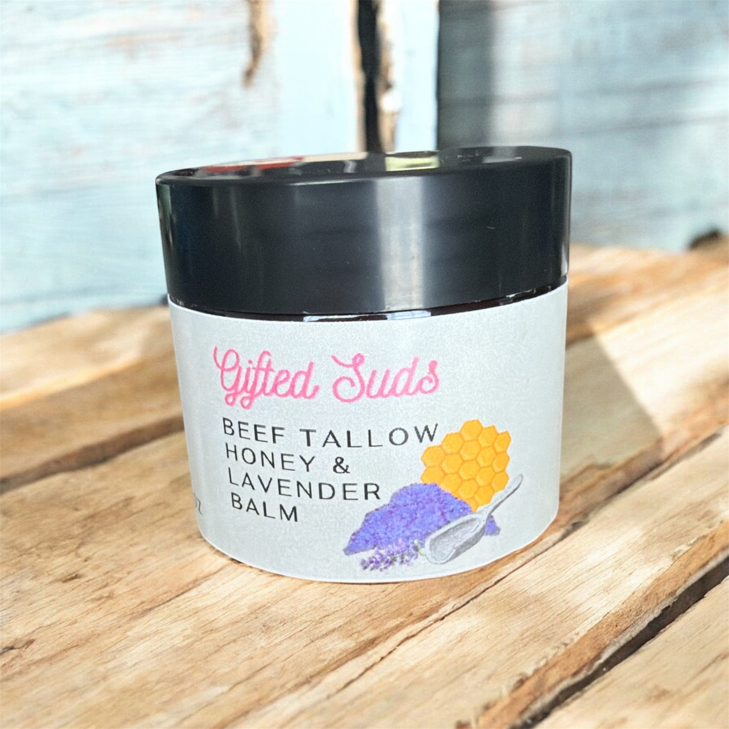 Beef Tallow Balm with Lavender & Honey