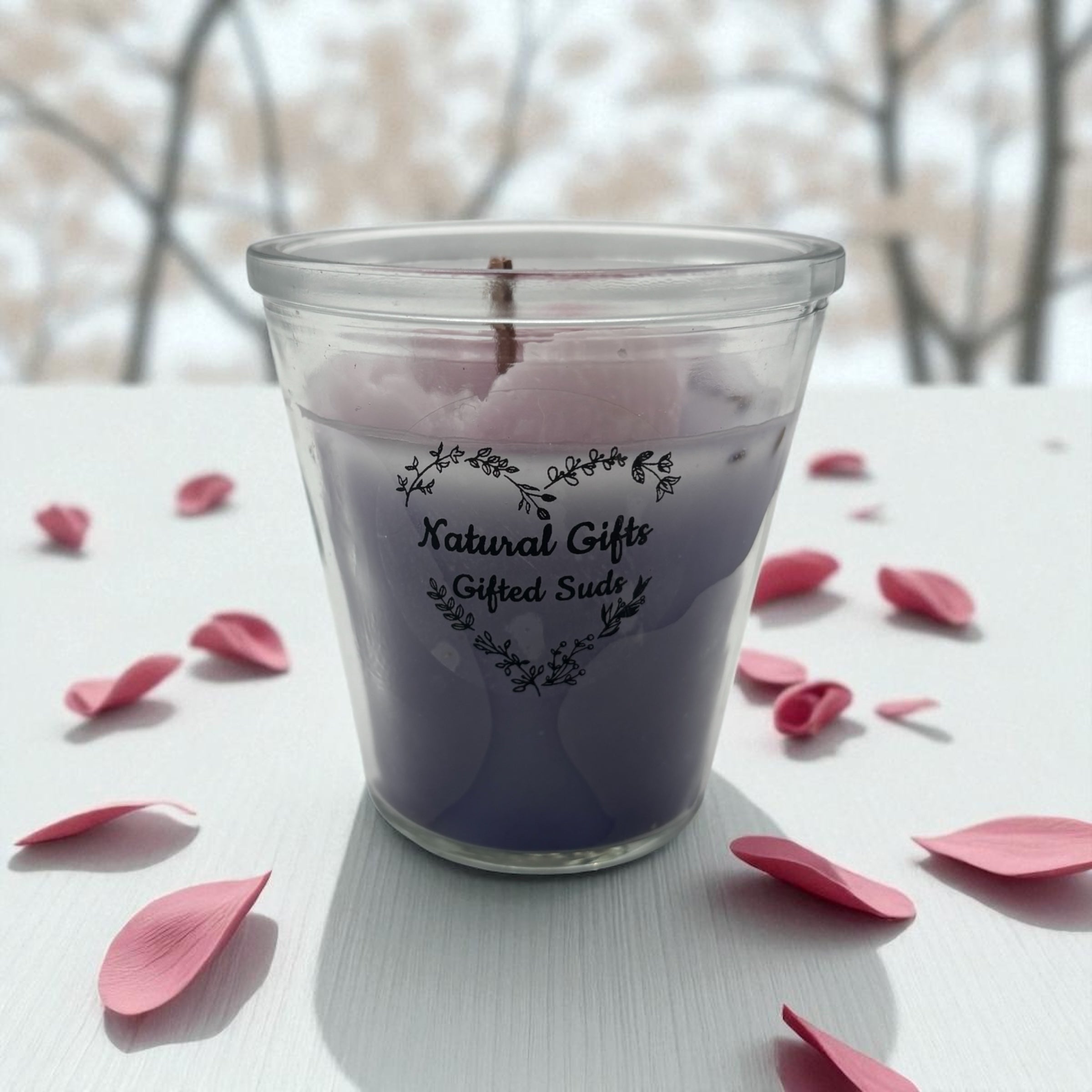 Lavender candle