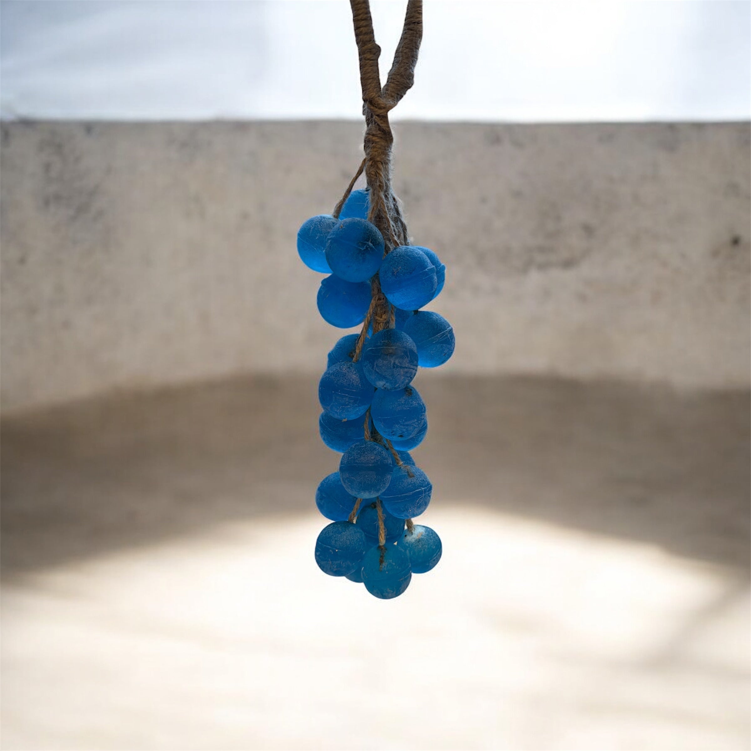 Grape Soap on a Rope with Lavender Lily Scent